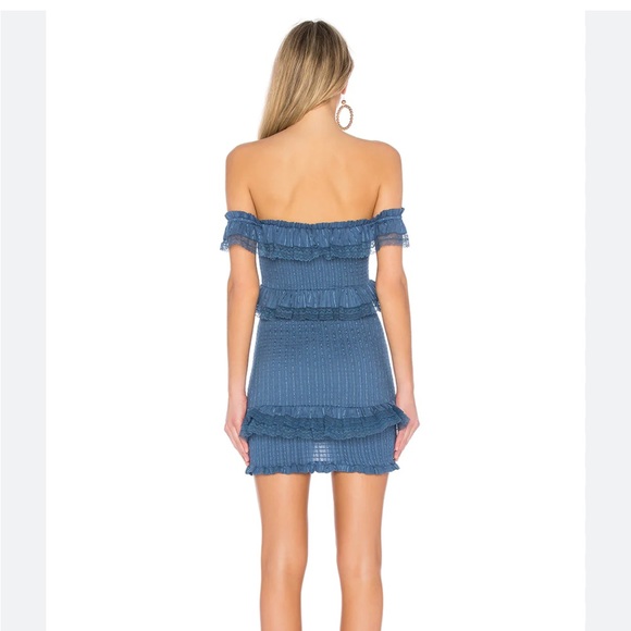 Tularosa Teri Dress in Horizon Blue - Picture 2 of 4